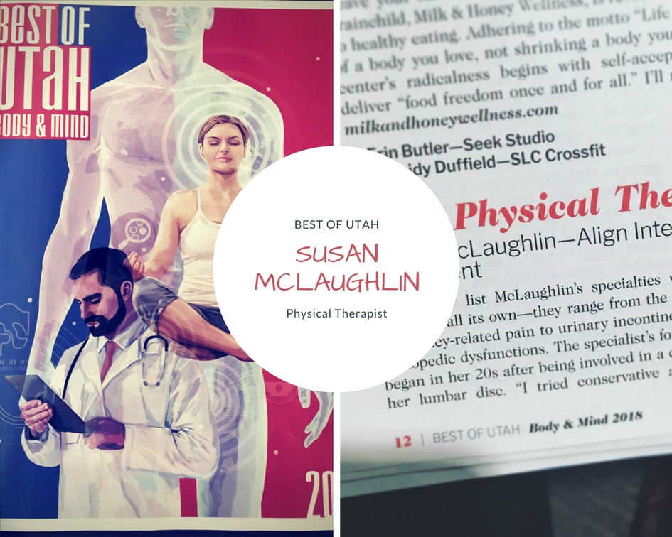 Susan McLaughlin voted Best Physical Therapist in Utah by City Weekly