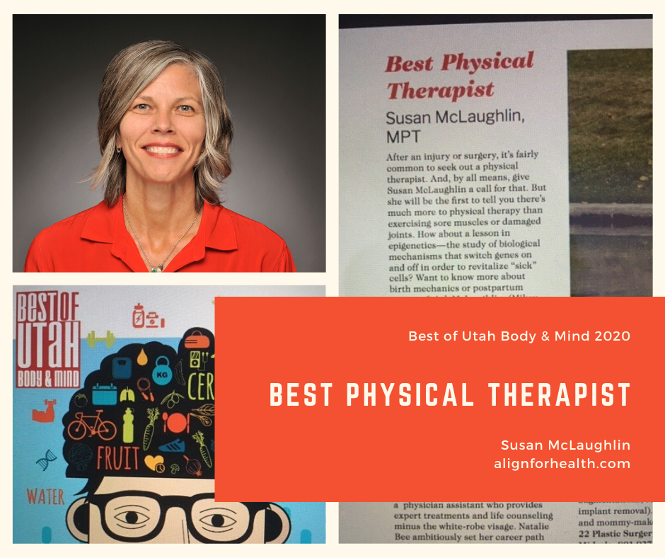 Best of Utah Body and Mind 2020: Best Physical Therapist Susan McLaughlin